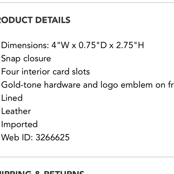 Michael kors key ring cardholder - Picture 3 of 5